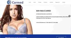 Desktop Screenshot of carmednet.com.br