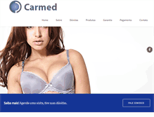 Tablet Screenshot of carmednet.com.br
